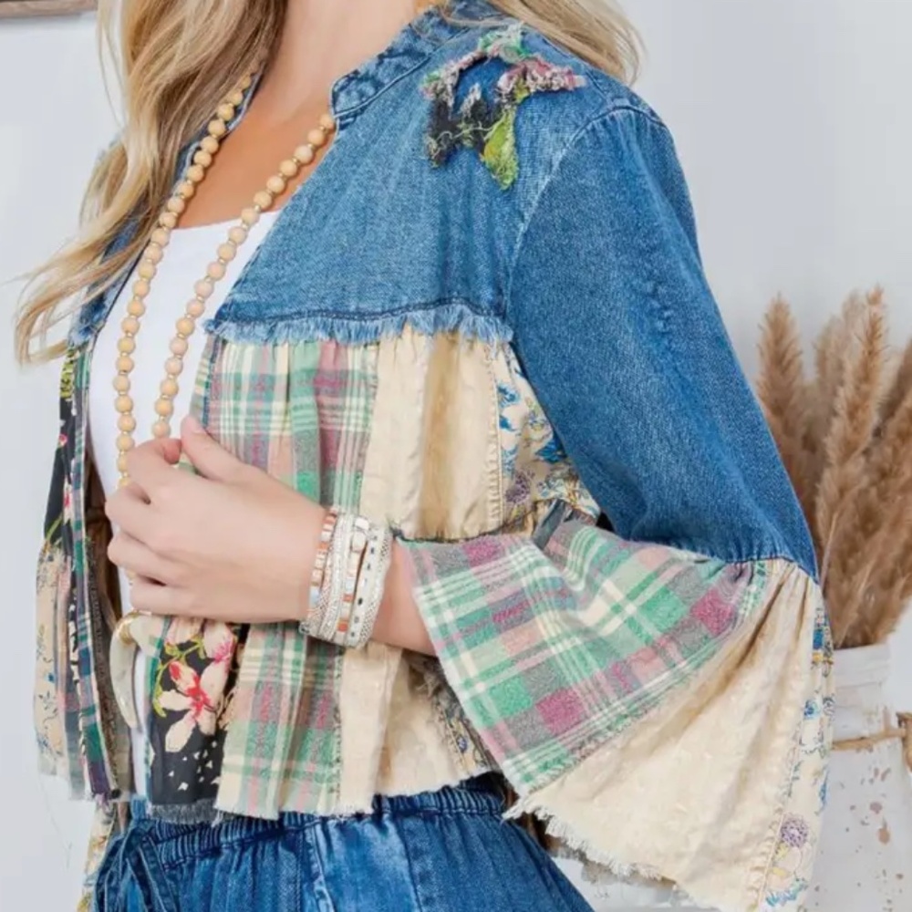 NWT Young Thread crop jacket